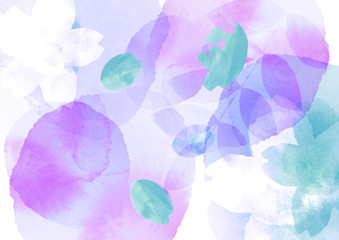 桜　春の背景イラスト