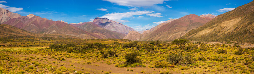 View of Andes mountains, Valle Hermoso