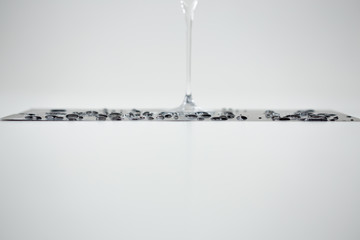 Menu for restaurant on a white background, brochure for food and drink cafe. 