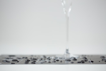 Menu for restaurant on a white background, brochure for food and drink cafe. 