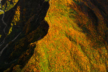 Chokai-san Mountains.