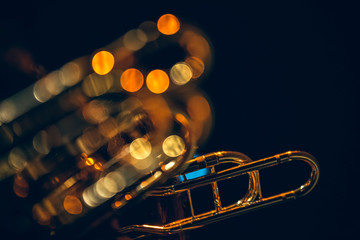 Fototapeta premium GOLDEN BOKEH