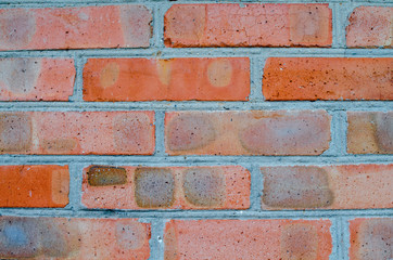 red brick wall, background, copy space