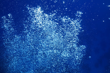 Background with air bubbles