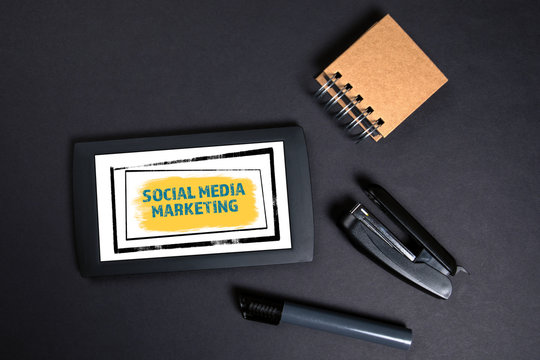 Social media marketing. Global communication, business, startups and opportunities concept
