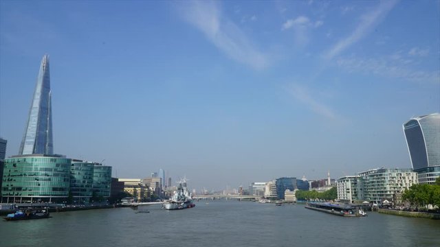 timelapse London City, United Kingdom