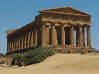 Fototapeta premium Valley of the Temples – Temple of Concordia