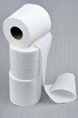 Rouleaux de papier toilette