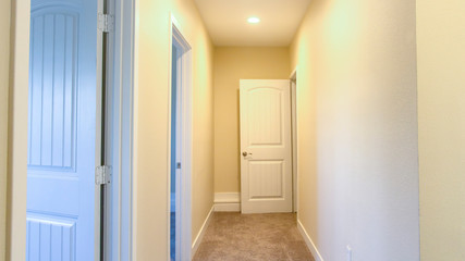 Panorama Carppet in a halway of an empty home