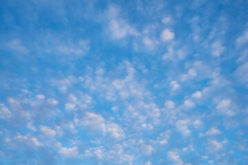 sky with clouds in the south of France