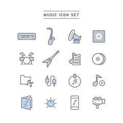 MUSIC ICON SET