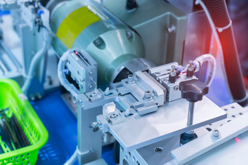 robotic pneumatic input to robot handle grip handle