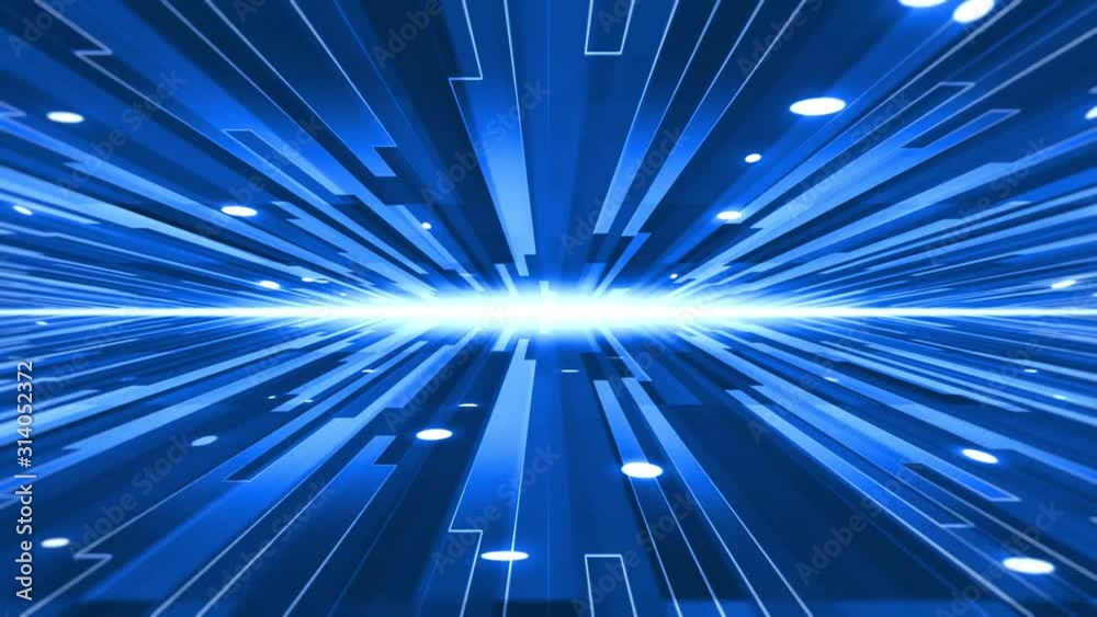 Poster digital abstract background. hi-tech digital and information motion graphics abstract background - 3