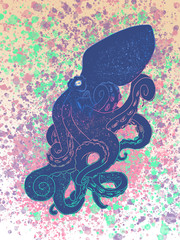 Octopus Abstract