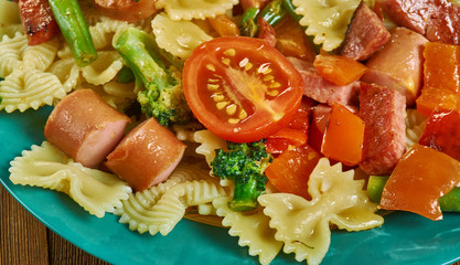 Smoked Sausage Noodle Stir-Fry