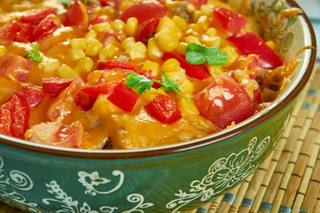 Southwestern Burrito Bowl Bake