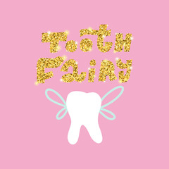 Hand Lettering Tooth Fairy Quote