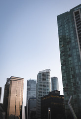 Fototapeta na wymiar skyscrapers in Vancouver