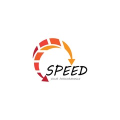 speed illustration design template icon