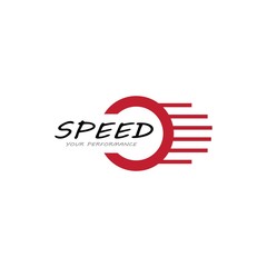 Speed icon simple design illustration vector