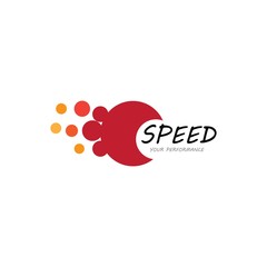 Speed icon simple design illustration vector