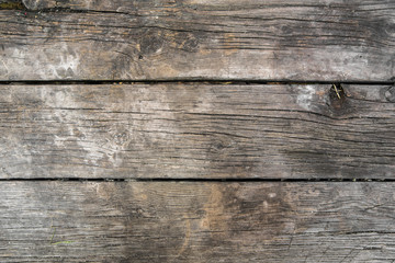 Texture of old dried wooden boards