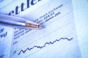 numbera and financial graphics background