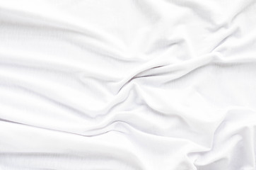 Obraz premium white fabric texture background.