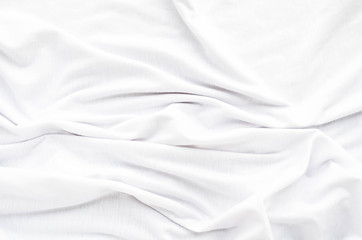 white fabric texture background.