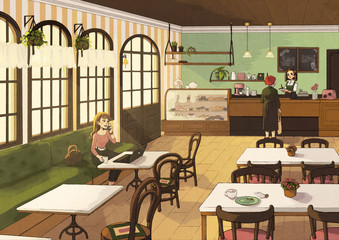French café