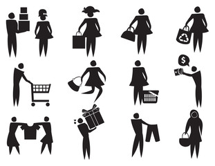 Retail Therapy Vector Icons