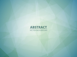 Abstract green, blue and white modern background. Abstract geometric elegant colorful pattern. Squares modern texture. Vector illustration EPS10.