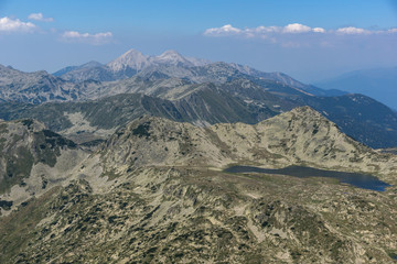 landscape from Kamenitsa Peak, Pirin Mountain, Bulgaria