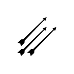 arrow icon vector - illustration