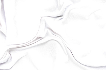white fabric texture background.