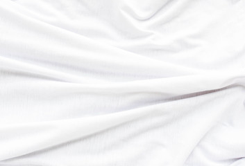 white fabric texture background.