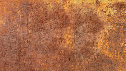 Grunge rusted metal texture, rust and oxidized metal background. Old metal iron panel. - obrazy, fototapety, plakaty