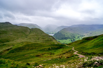 Fototapeta premium English Countryside hiking views