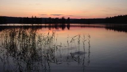 Lake (Lough Derg, county clare, Ireland) Sunrise