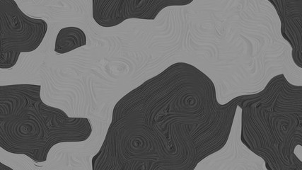 seamless texture, Abstract three-dimensional composition of black and white spots, khaki spotted, 3D rendering