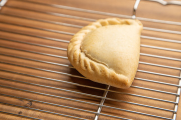 delicious typical meat empanada argentina