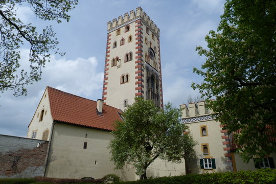 Turm am Bayertor in Landsberg am Lech 