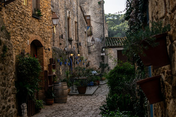 Peratallada, a small medieval village.