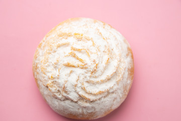 delicious dessert of sweet coconut cake