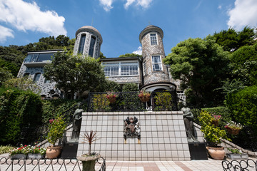 Fototapeta premium うろこの家