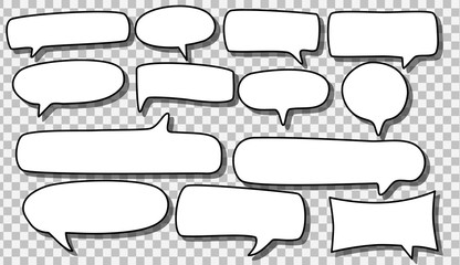 Obraz premium Illustration of spaces for text input.