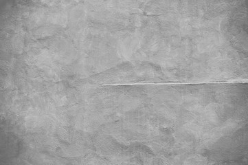 Isolated scar in a concrete wall (Prague, Czech Republic, Europe)