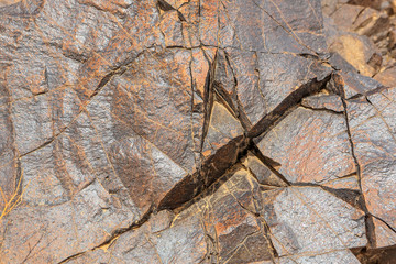 texture of small stones, background