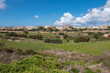 Fototapeta na wymiar view of the village – Malta