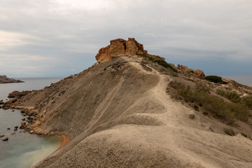 Fototapeta na wymiar Cliff – Malta